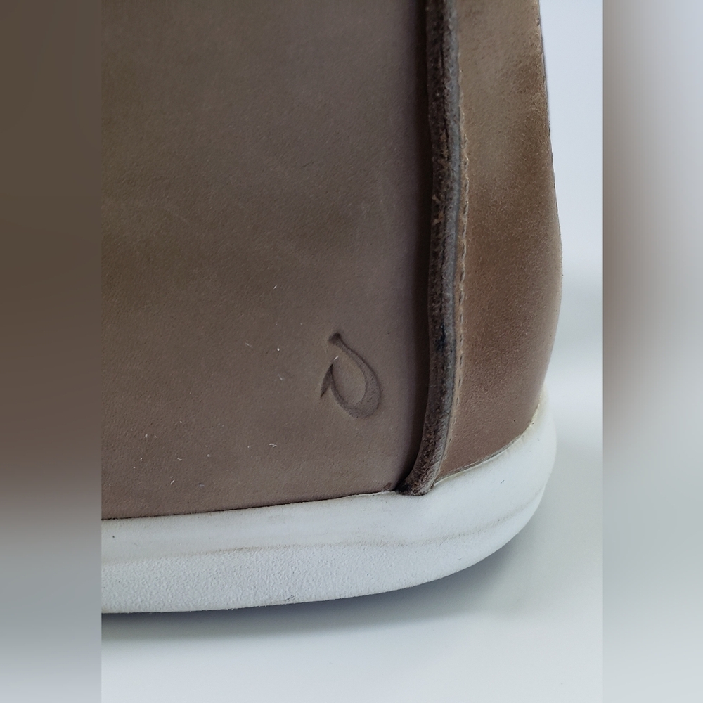 Olukai hawai'iloa Manu Hope Bootie in Taupe Grey Size 8.5 - Picture 12 of 15